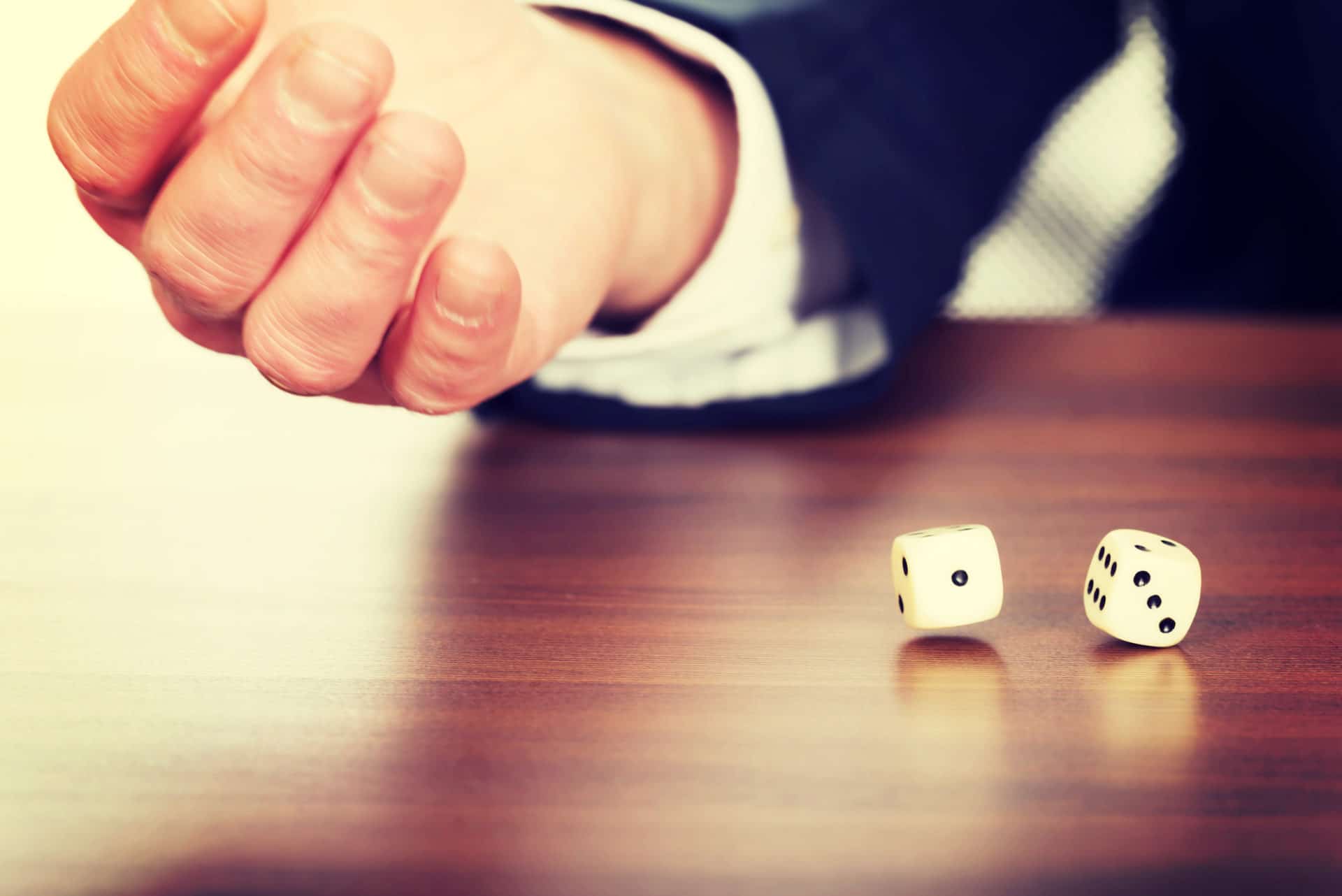 Rolling the dice on business data