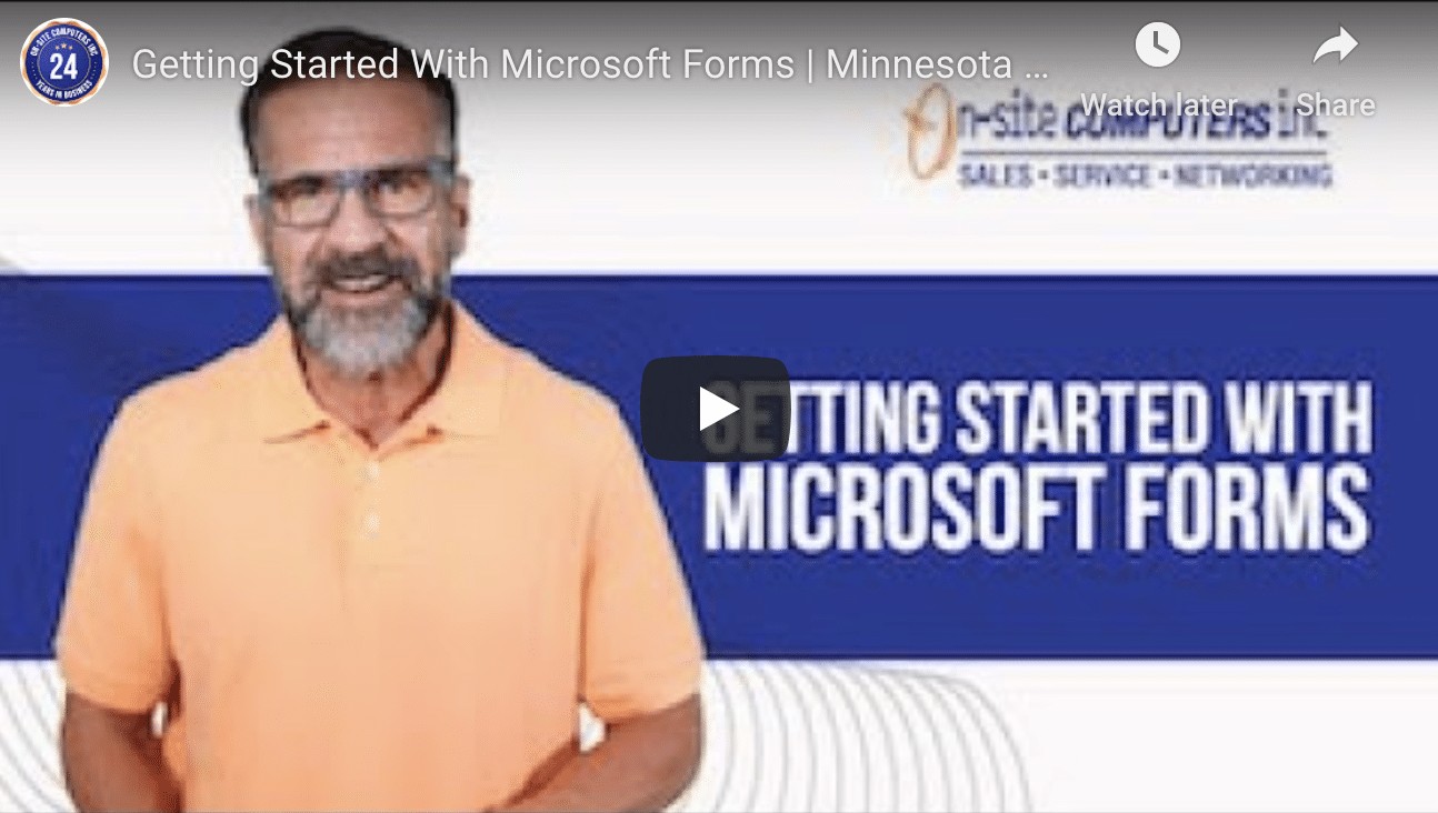 Getting Started With Microsoft Forms | Microsoft Minnesota