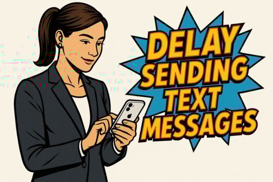 How To Delay Sending SMS Or Text Messages With Your iPhone